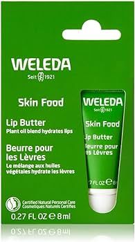 Weleda Skin Food Lip Butter, 0.27 Ounce, Plant Rich Moisturizing Lip Care with Sunflower Seed Oil... | Amazon (US)