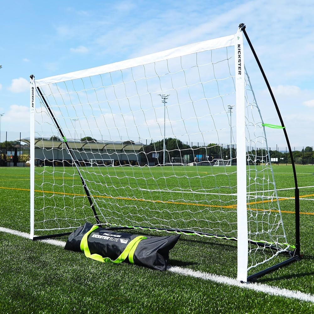 QuickPlay Kickster Elite Ultra Portable Soccer Goals - Turf & Indoor | Amazon (US)