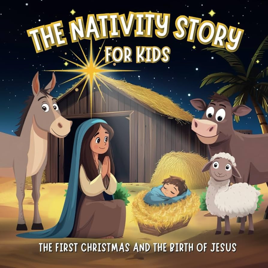 The Nativity Story for Kids | The First Christmas and the Birth of Jesus: Book with Simplified Pa... | Amazon (US)