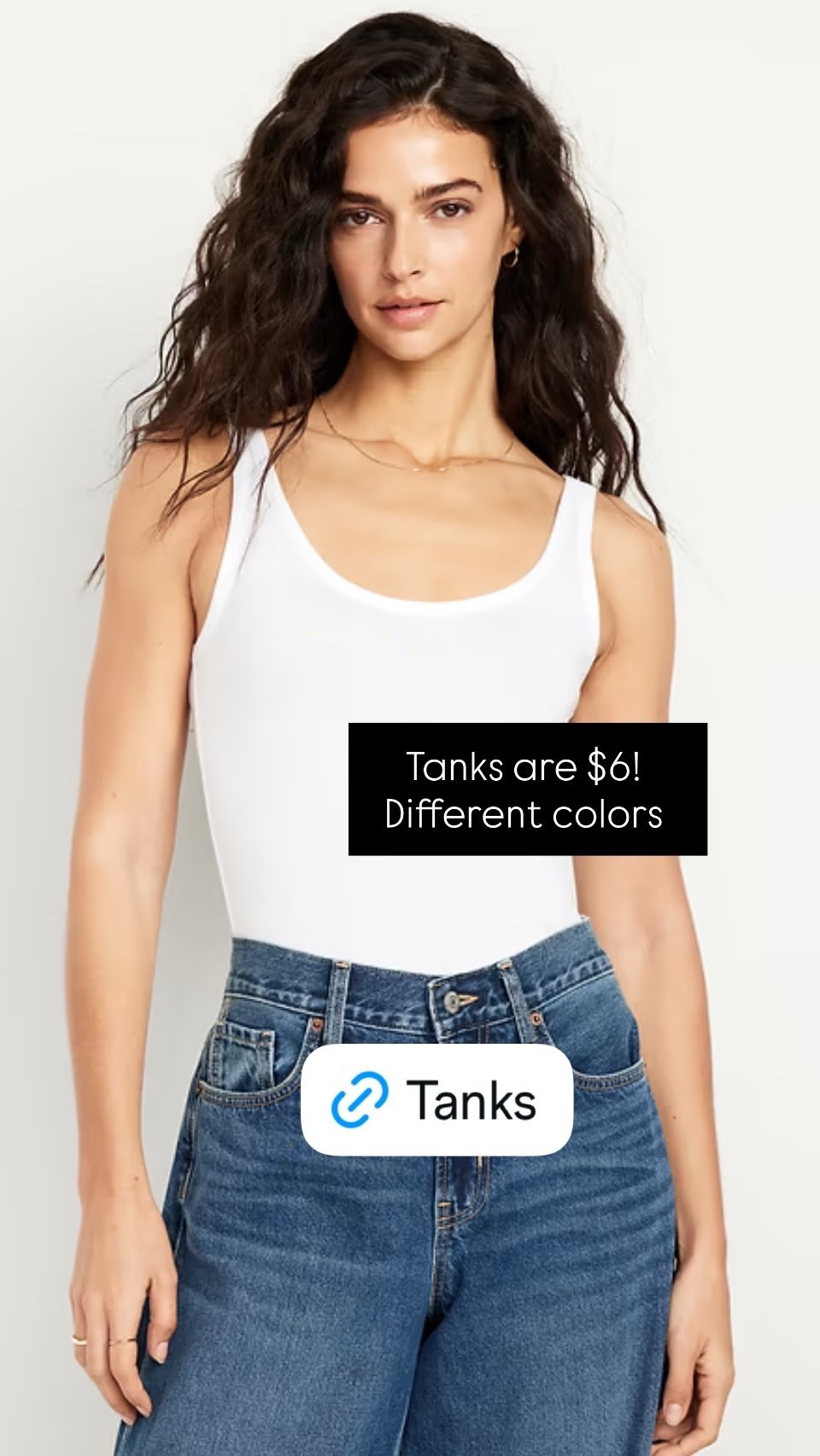 These Old Navy tanks are $6 today! Different colors too.

#LTKSaleAlert #LTKOver40