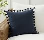 Tassel Trim Outdoor Pillow | Pottery Barn (US)