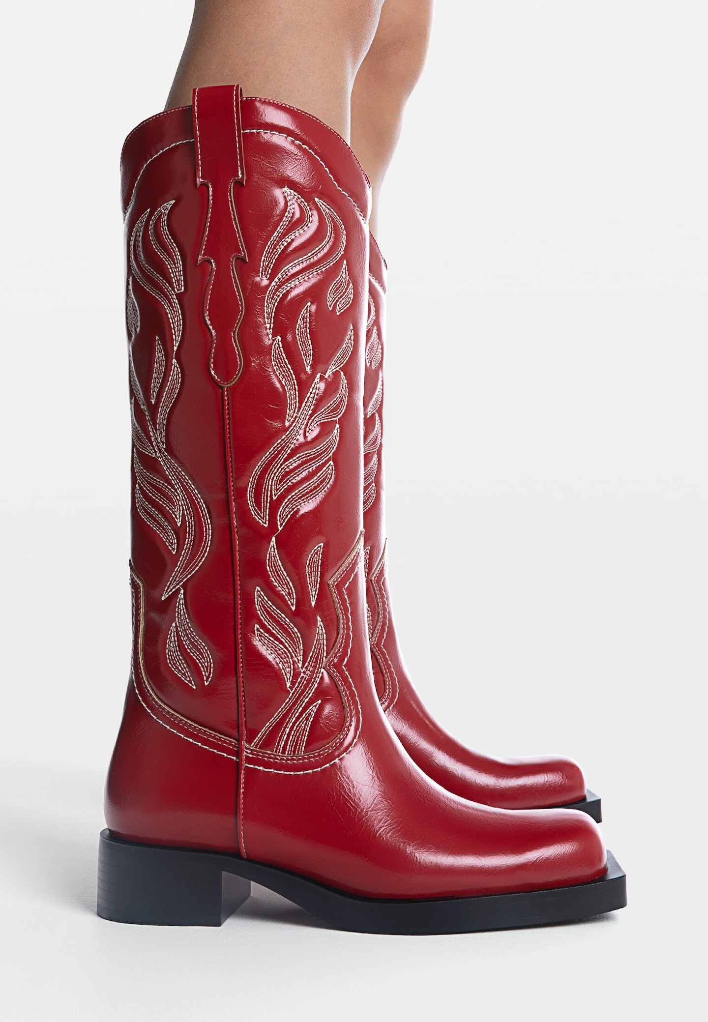 Platte cowboylaars | Stradivarius (NL)