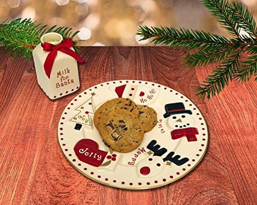 FAO Schwarz Santa Milk and Cookie Set (2 PIECES) | Amazon (US)
