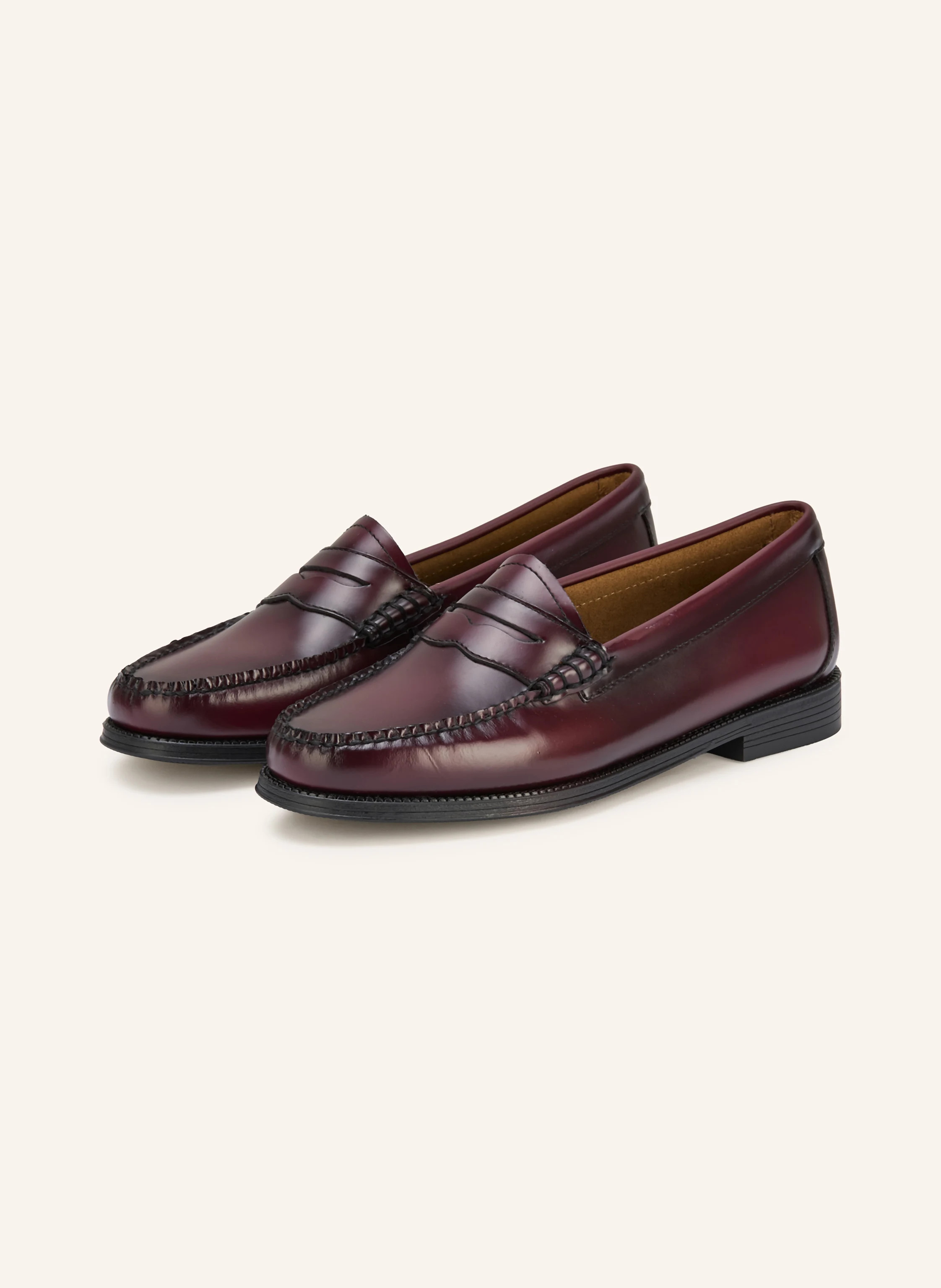G.H.Bass Penny-Loafer WEEJUN II in dunkelrot | Breuninger (DACH)