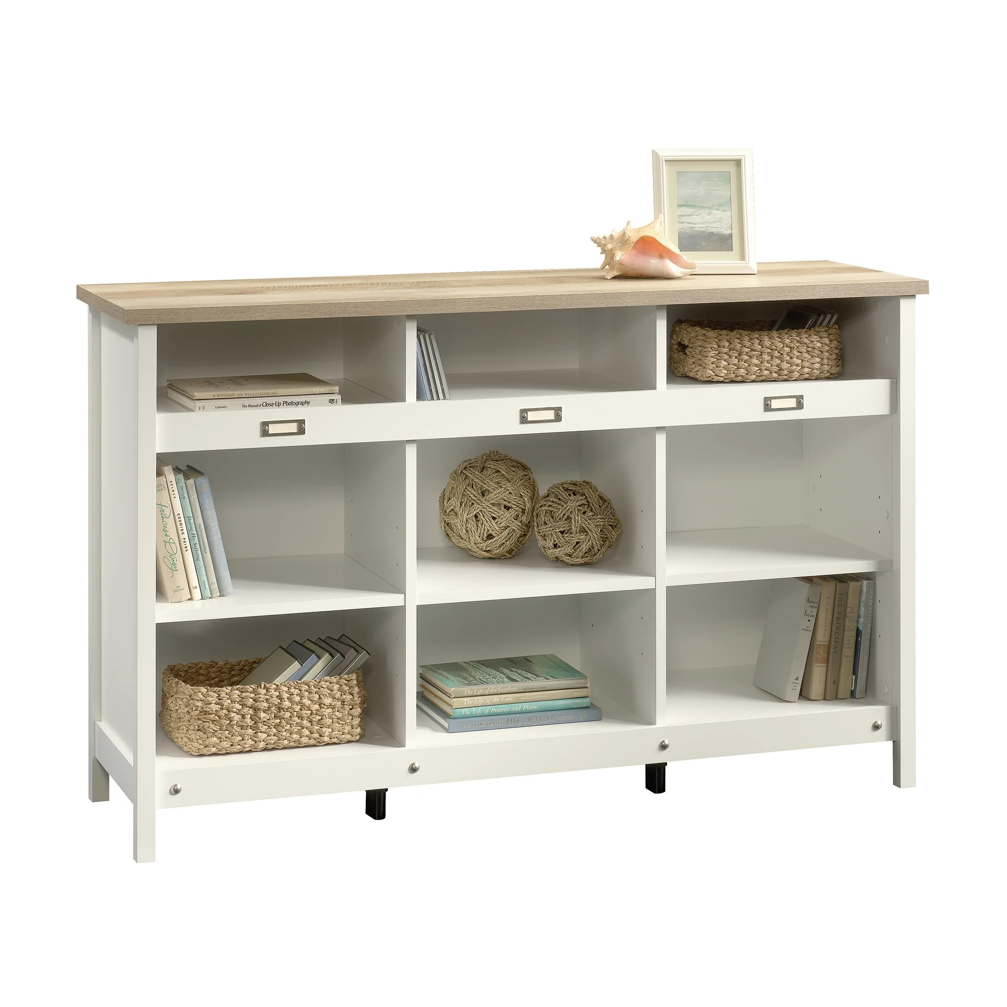 Sauder Adept Storage Credenza, Soft White Finish | Walmart (US)