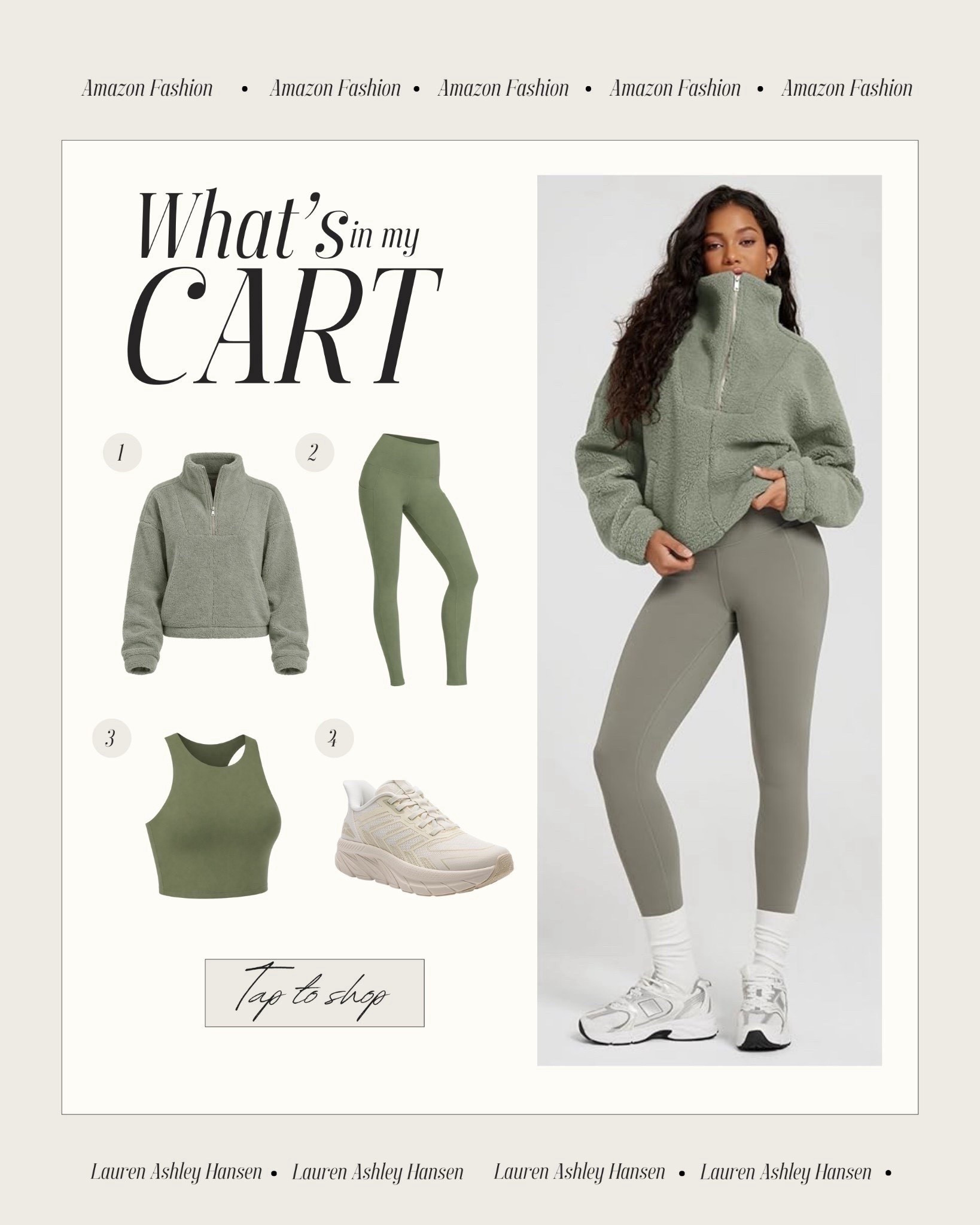 Cute and comfortable athleisure wear that looks like $$$ designers but is a fraction of the price! I’m loving this green color and these comfortable pieces from Amazon. 

#LTKootd #LTKActive