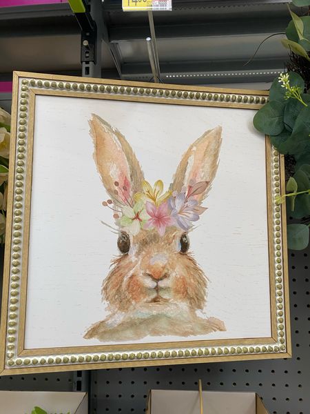 Easter bunny wall decor! Walmart easter decorations 