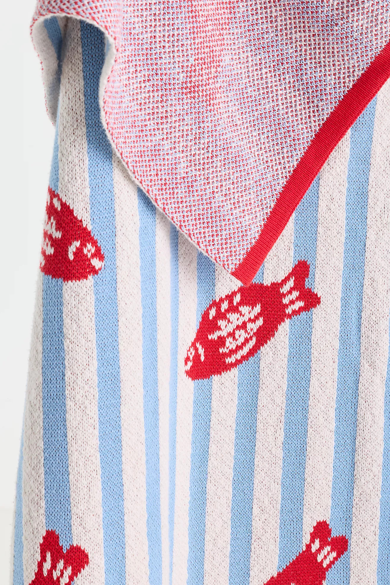 Sonnie Cotton Knit Throw Blanket | Anthropologie (US)