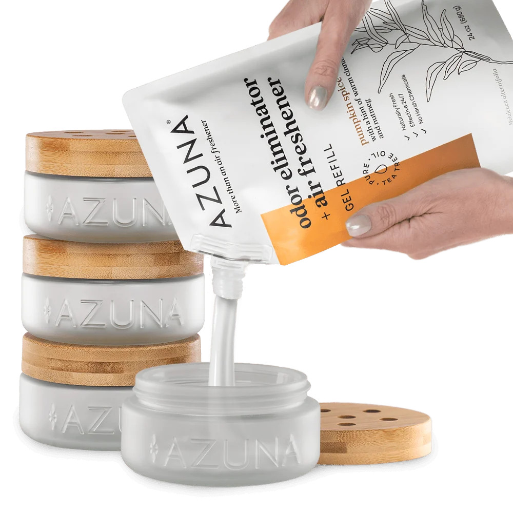Luxe Glass Odor Eliminator 4 Room Starter Kit | Azuna