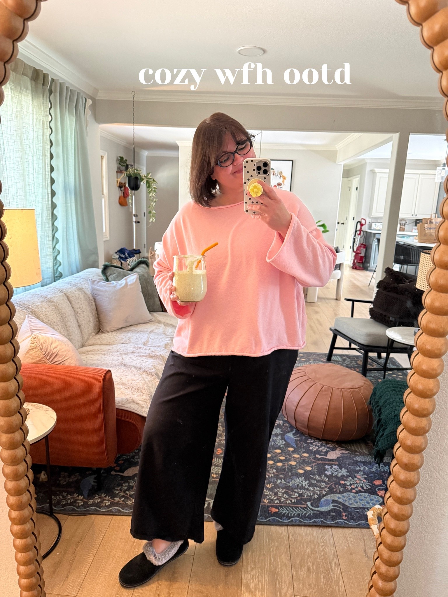 I'm gonna need this sweater in 14 more colors it's so perfect for spring! 

#cozyoutfit #plussizespring #comfyoutfit