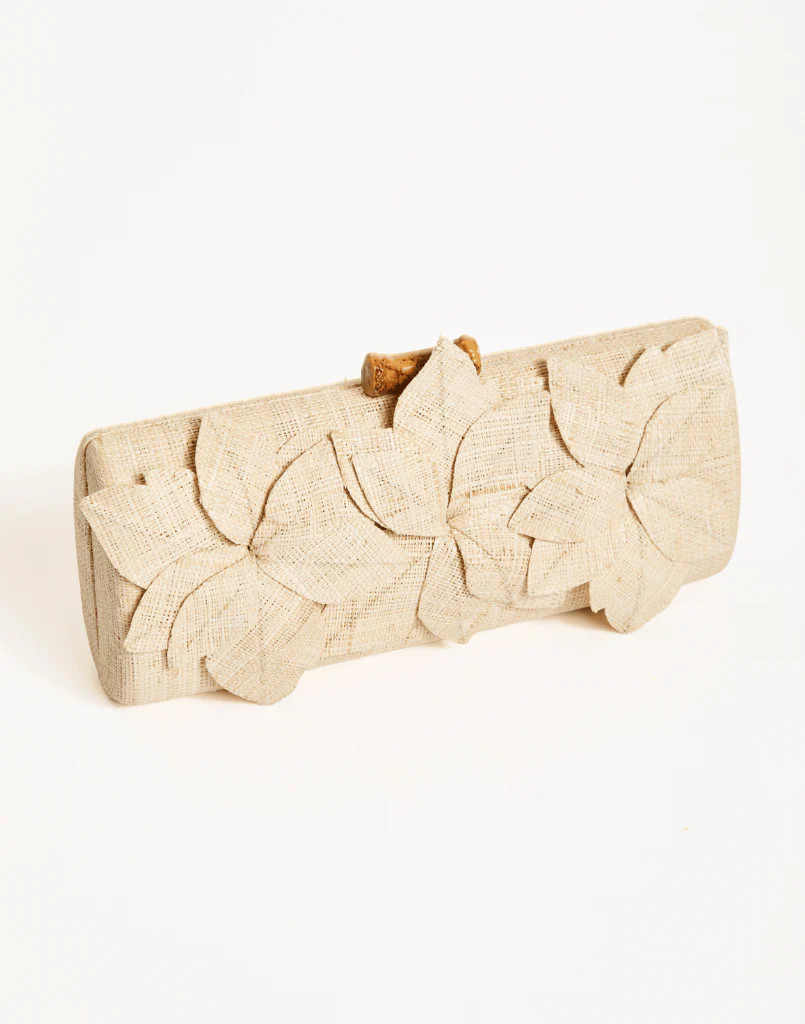 Pre-Order - Peridot Raffia Clutch | Modatrova