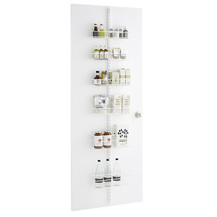 Elfa Utility® Wire Door & Wall Rack Solution White | The Container Store