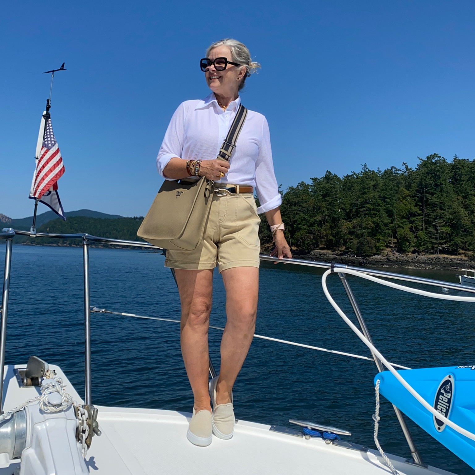 There’s nothing better than a pair of khaki shorts and a perfect white shirt❤️. 
Use code RENATEXSPANX for 10% off at Spanx. Use code renate15 for 15% off at Luxeire❤️. 
Use code renate20 for 20% off at Dean Davidson❤️  

#LTKstyletip #LTKshoecrush #LTKsalealert