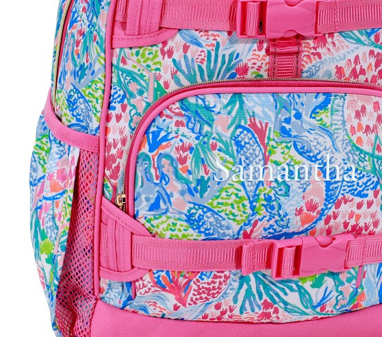 Mackenzie Lilly Pulitzer Mermaid Cove Backpacks | Pottery Barn Kids