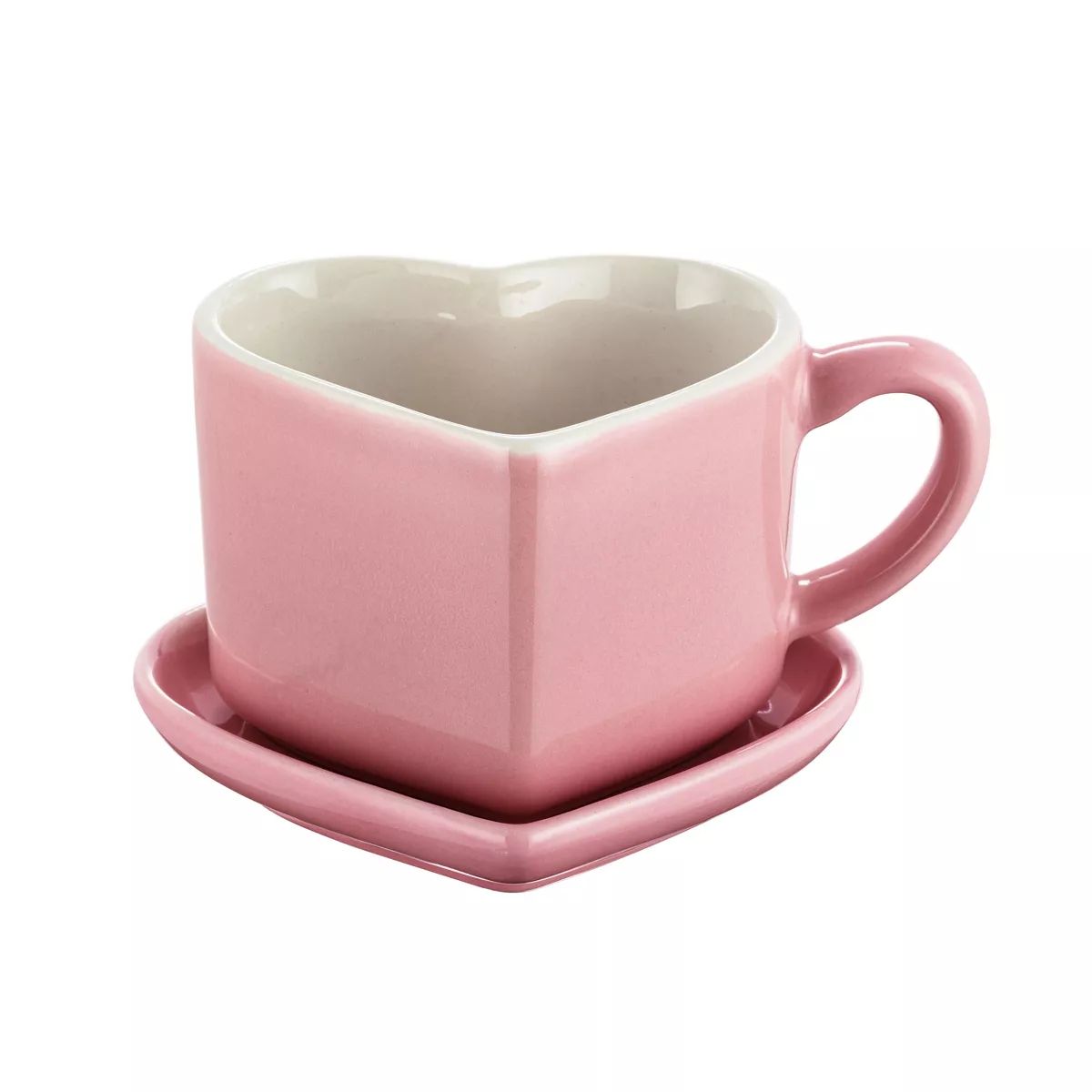 Miss Valentine Ceramic Candy Heart Mug & Saucer | Target