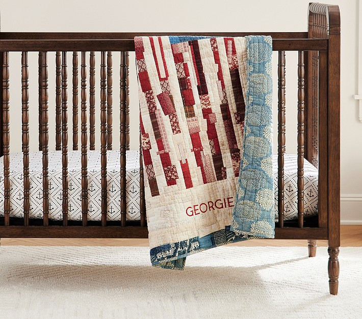 American Flag Baby Quilt | Pottery Barn Kids