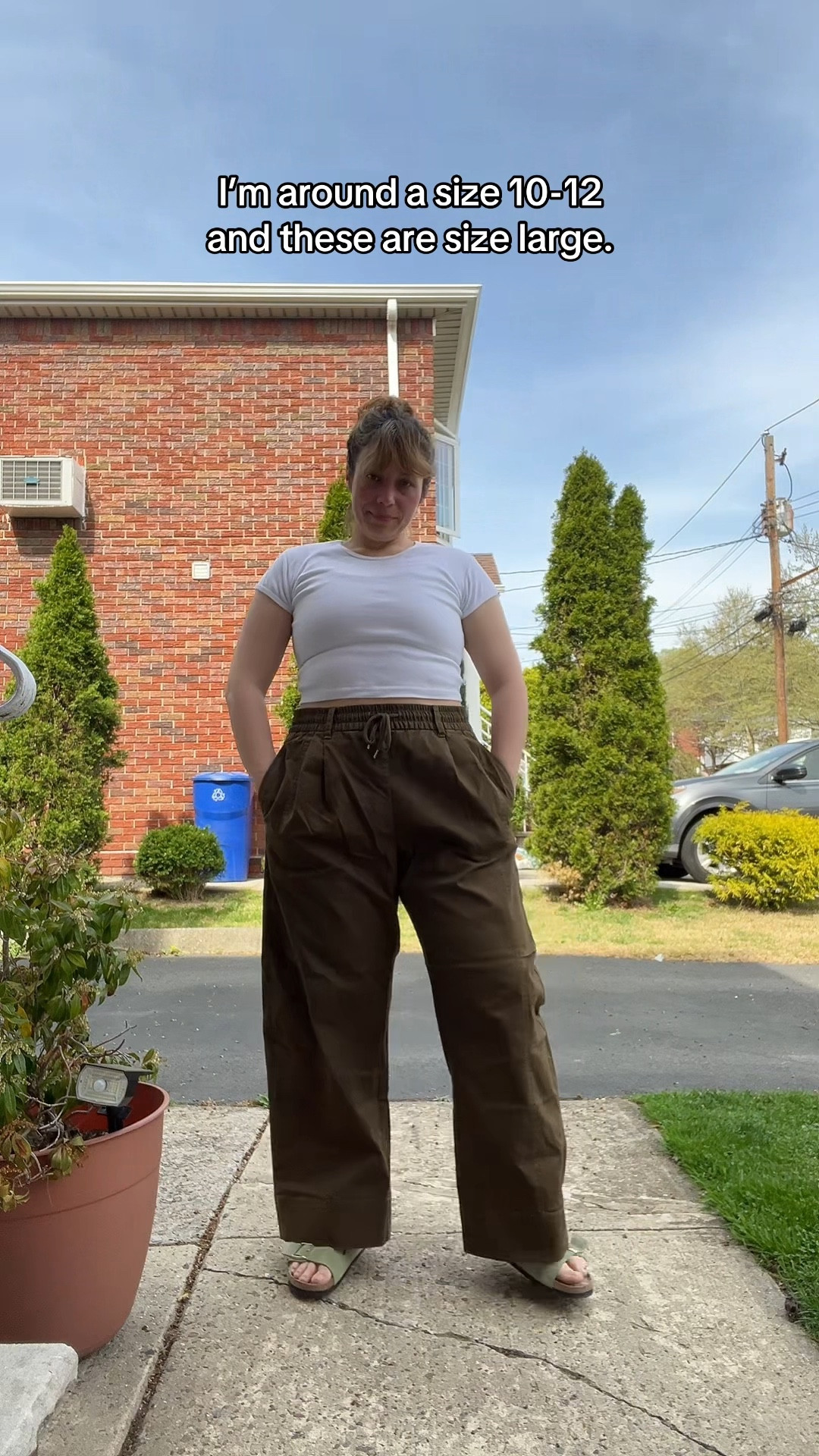 Old Navy x Christopher John, Rogers barrel leg utility pant try on!! ￼

#LTKSeasonal #LTKootd #LTKMidsize