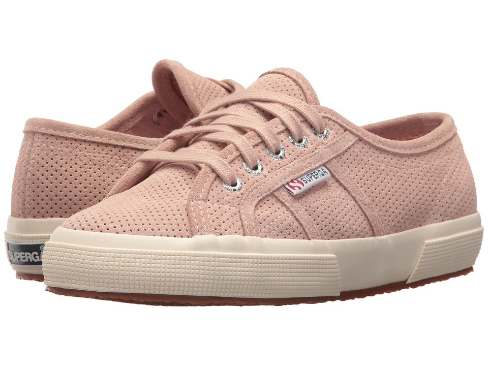 Superga - 2750 Perf (Pink) Women's Lace up casual Shoes | 6pm