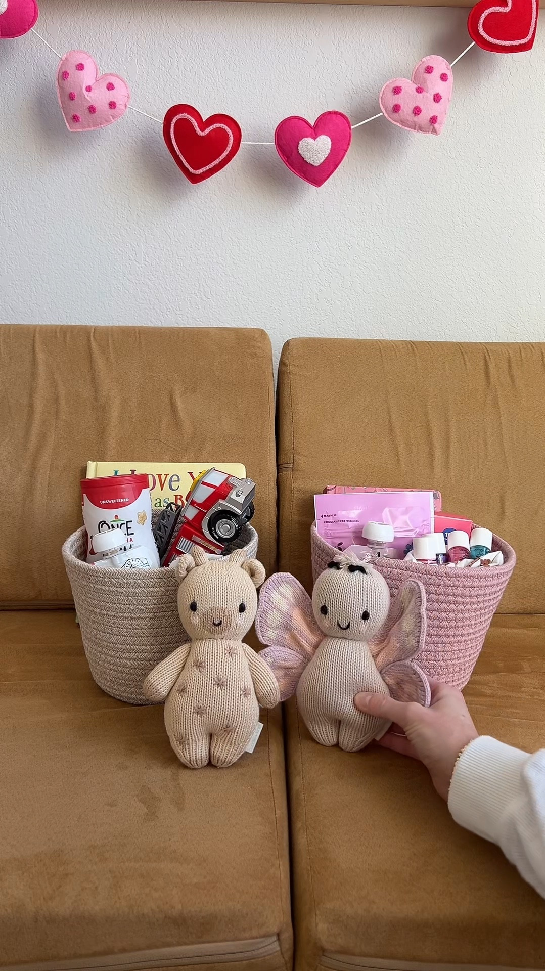 Valentine’s Day baskets for my 10 month & 2.5 year old 🧸❣️💌 

#LTKGiftGuide #LTKBaby #LTKKids