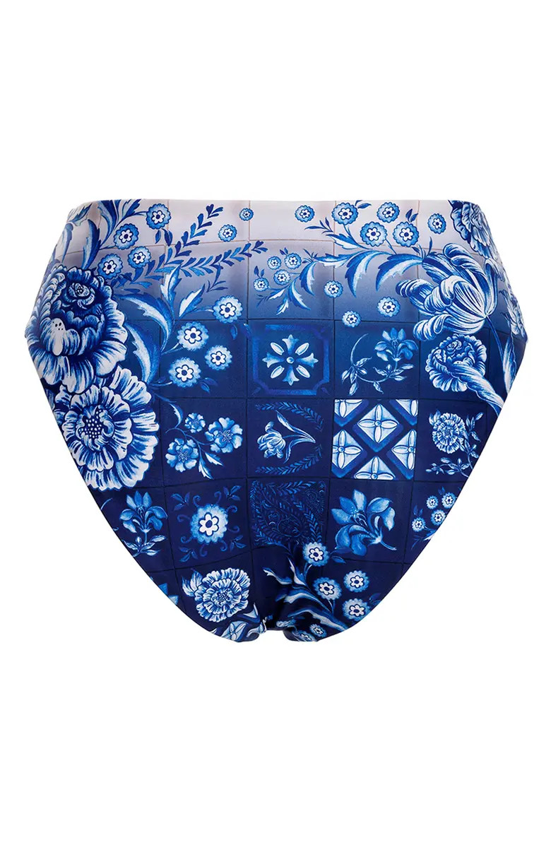 Agua Bendita Penelope Azure High Waist Bikini Bottoms | Nordstrom | Nordstrom