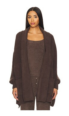 Barefoot Dreams Cozychic Blanket Wrap in Java from Revolve.com | Revolve Clothing (Global)