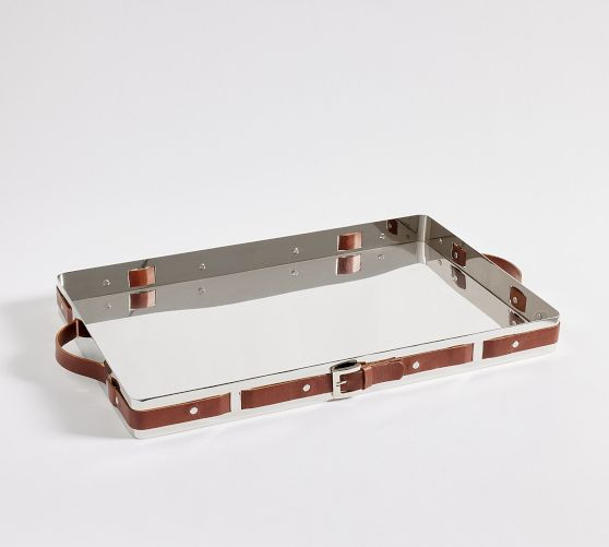 Leather Belt Buckle Tray | Pottery Barn (US)