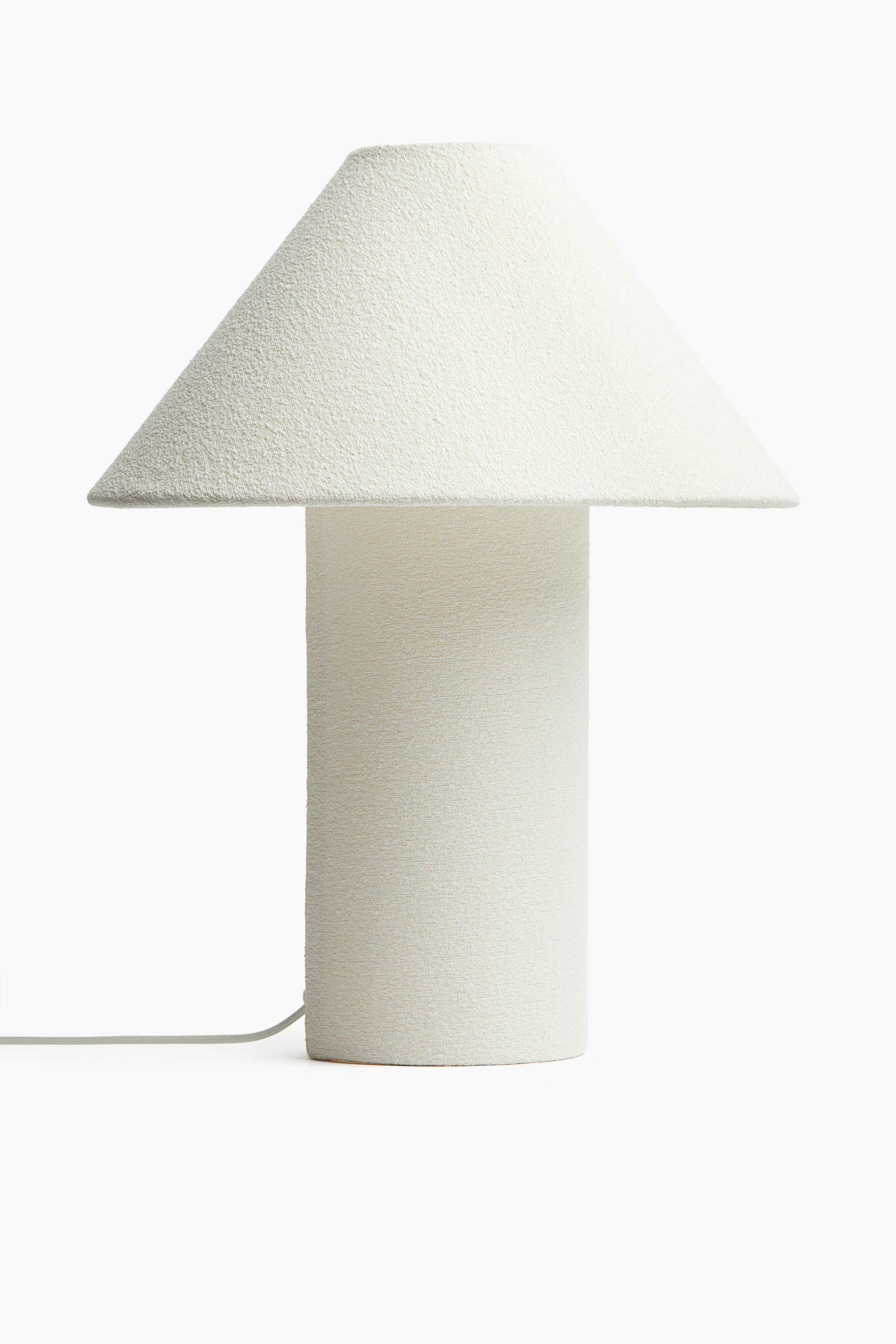 Lampe de table en tissu bouclette | H&M (FR, IT, ES, PT, BE)