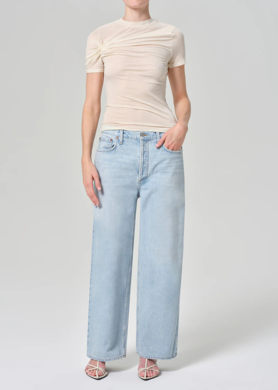Low Slung Baggy 28" Petite in Spark | AGOLDE