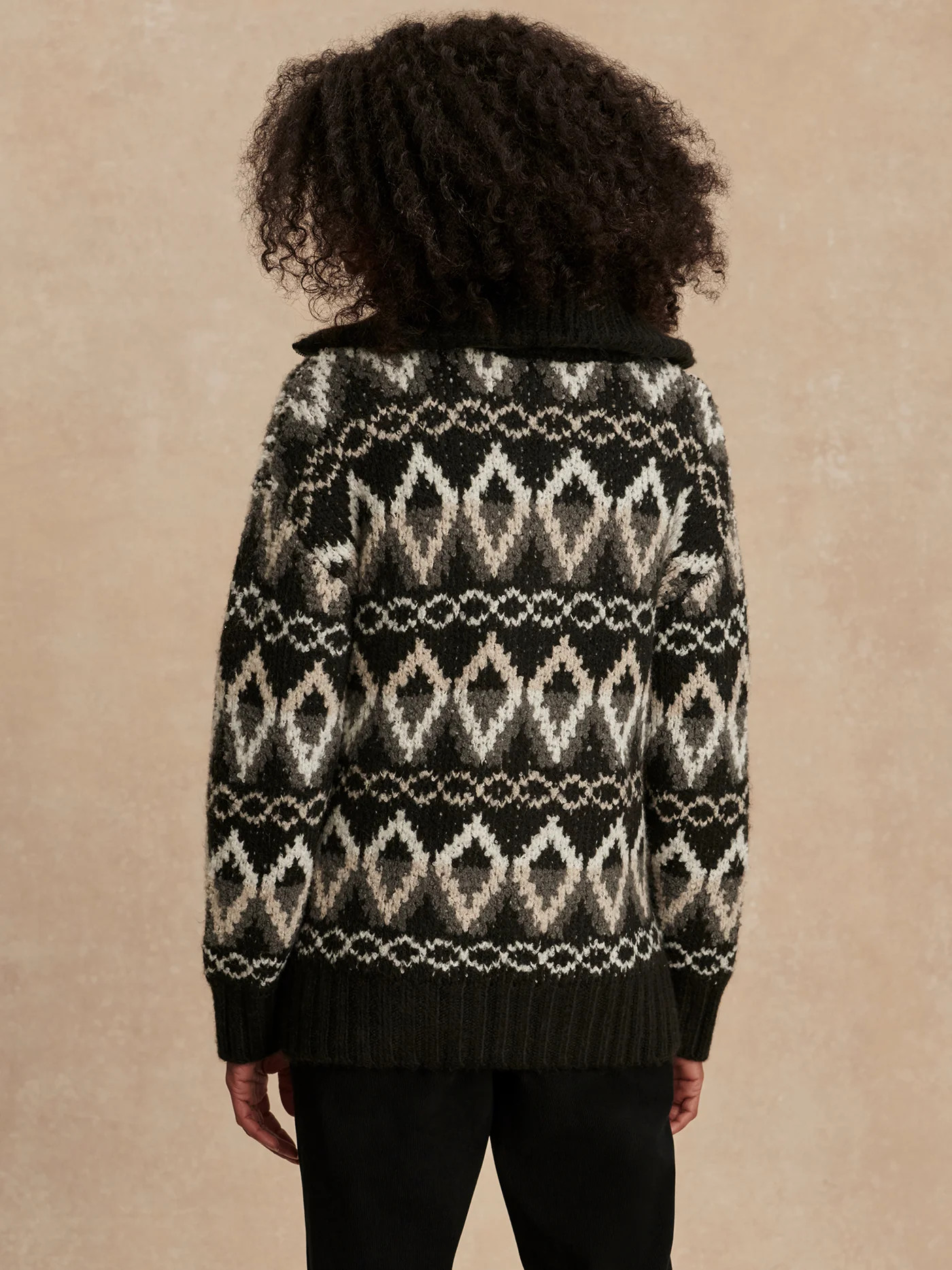 Brooke Fairisle Knit Jacket | VARLEY US | Varley US