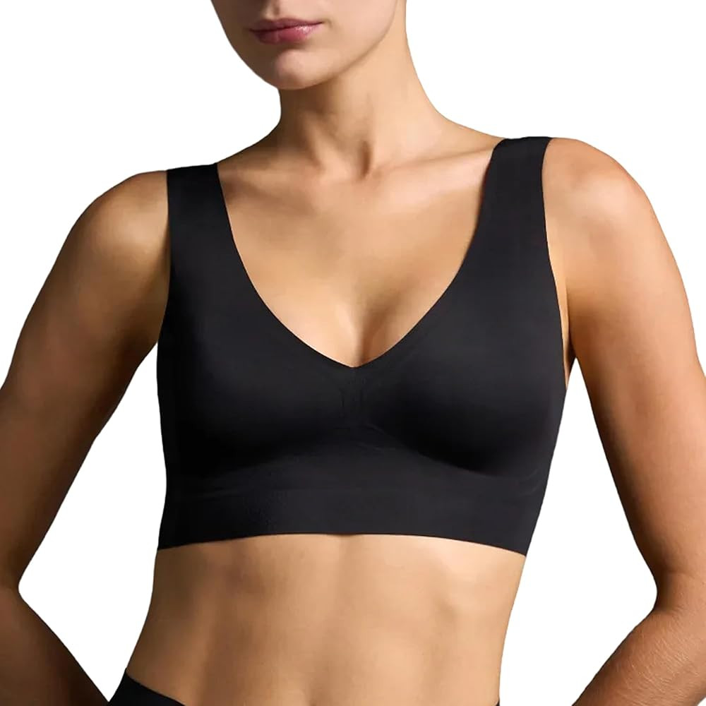 EBY Wireless Bralette Bras for Women, Seamless and Wireless with Wide Comfort Straps | Amazon (US)