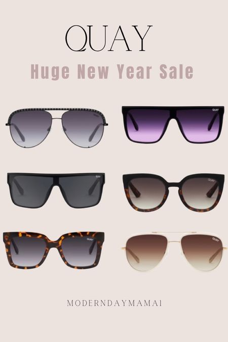 Quay sunglasses new year sale!

#LTKfindsunder50 #LTKsalealert #LTKSeasonal