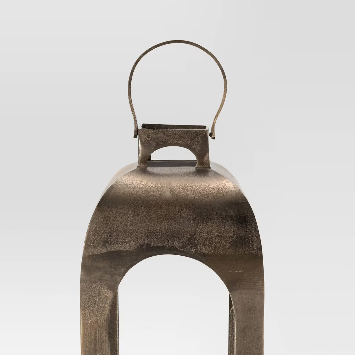 Pillar Cast Aluminum Lantern Candle Holders Gold - Threshold™ | Target