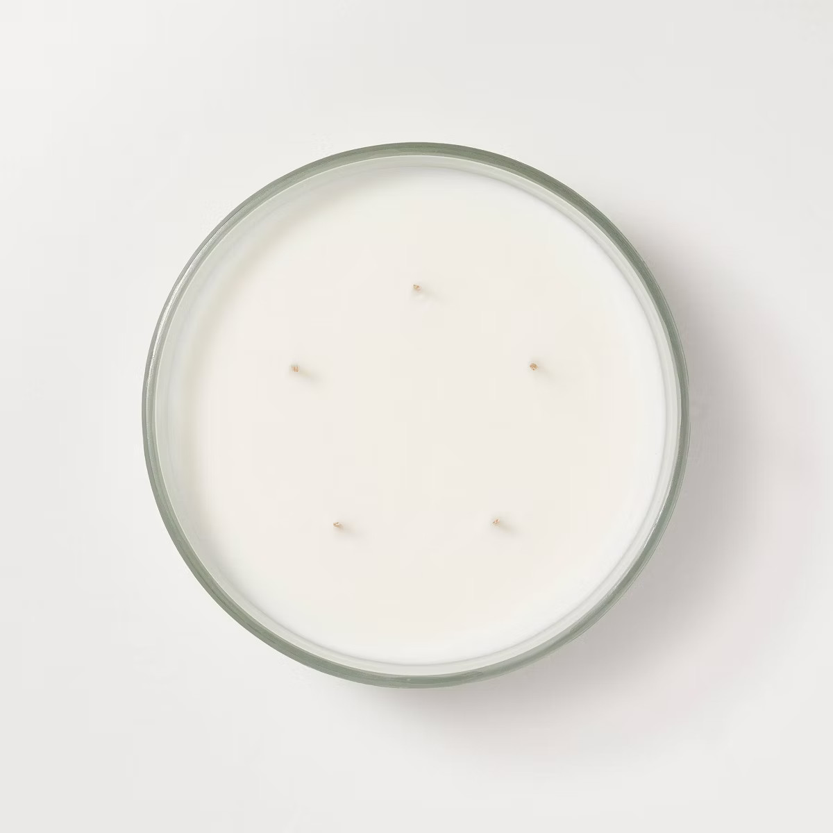 5-Wick Clear Glass Salt Knob-Lid Jar Candle 28oz - Hearth & Hand™ with Magnolia: Soy Blend, 40h... | Target