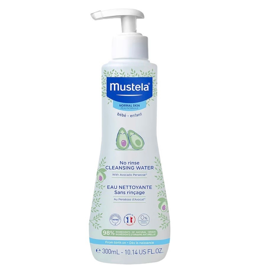Mustela Baby Cleansing Water - No-Rinse Micellar Water - with Natural Avocado & Aloe Vera - for Baby's Face, Body & Diaper - 1 or 2-Pack - Various Sizes

#LTKBaby #LTKmomlife #LTKKids