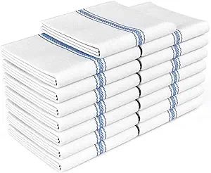 Zeppoli Classic Dish Towels - 15 Pack - 14" by 25" - 100% Cotton Kitchen Towels - Reusable Bulk C... | Amazon (US)