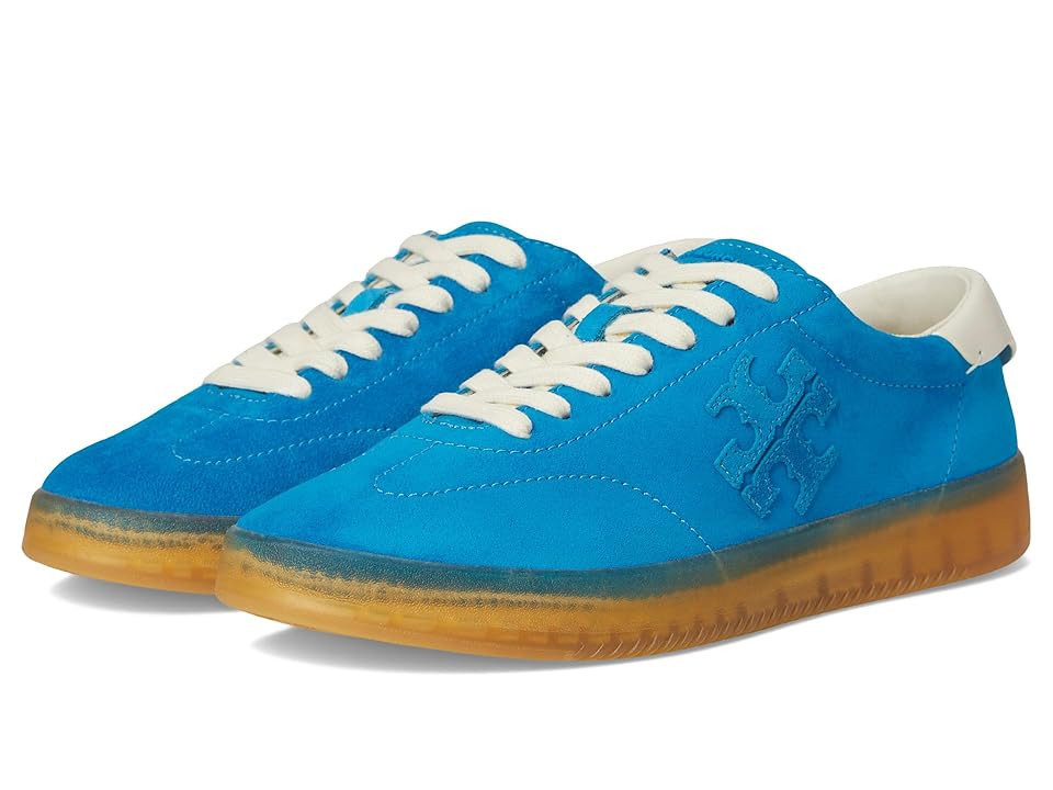 Tory Burch Phoenix Sneakers Women's Shoes Blue Azure/Blue Azure/Purity: 7 M | Zappos.com