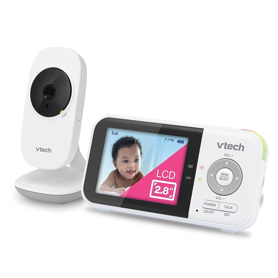 VTech VM819 Baby Monitor, 2.8” Screen, Night Vision, 2-Way Audio, Temperature Sensor and Lullab... | Amazon (CA)