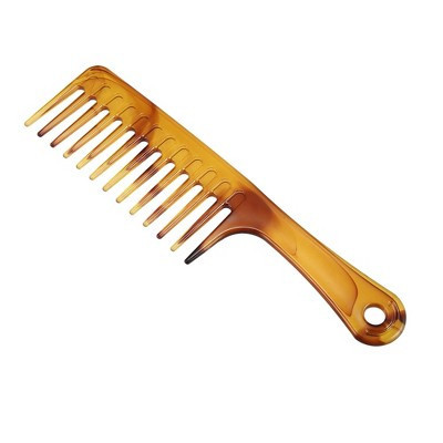Unique Bargains Wide Tooth Comb for Curly Hair Wet Hair Long Thick Wavy Hair Detangling Comb Hair Combs with Long Handle for Women and Men 1 Pc | Target
