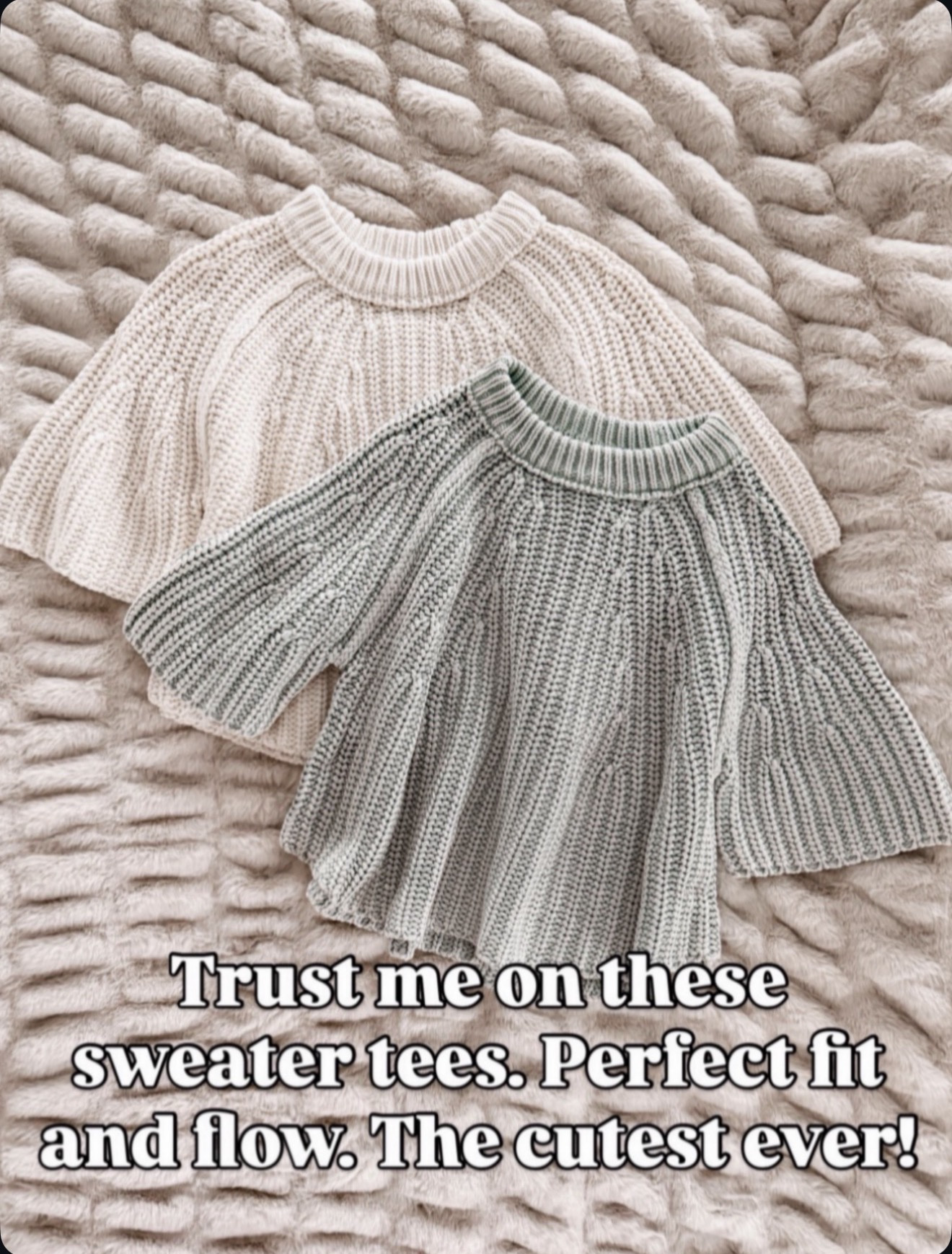 Trust me… you’ll want both of these sweater tees immediately 💕 wearing size xs 

#LTKOver40 #LTKootd #LTKSeasonal