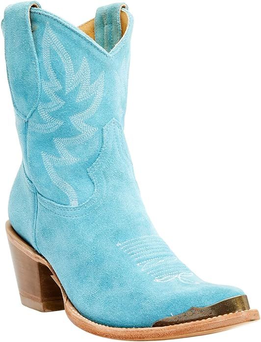 Women's Wheels Suede Fashion Western Booties Medium Toe - BIWSP22L5-3 - Fueled by Miranda Lambert | Amazon (US)