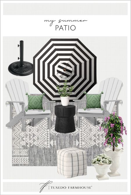 My back patio is summer ready! Most items are on sale!

Patio furniture, porch furniture, outdoor chairs, outdoor tables, outdoor rugs, planters, outdoor pillows, outdoor plants, outdoor umbrellas, Adirondack chairs, 

#LTKhome #LTKsalealert #LTKSeasonal
