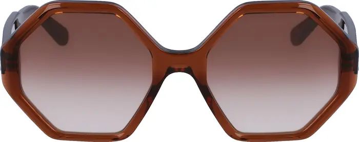 55mm Round Sunglasses | Nordstrom Rack