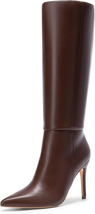 DREAM PAIRS Knee High Boots for Women, Sexy Pointed Toe Stiletto High Heel Boots, Fashion & Class... | Amazon (US)