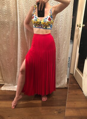 Escada Maxi Skirt Small | eBay US