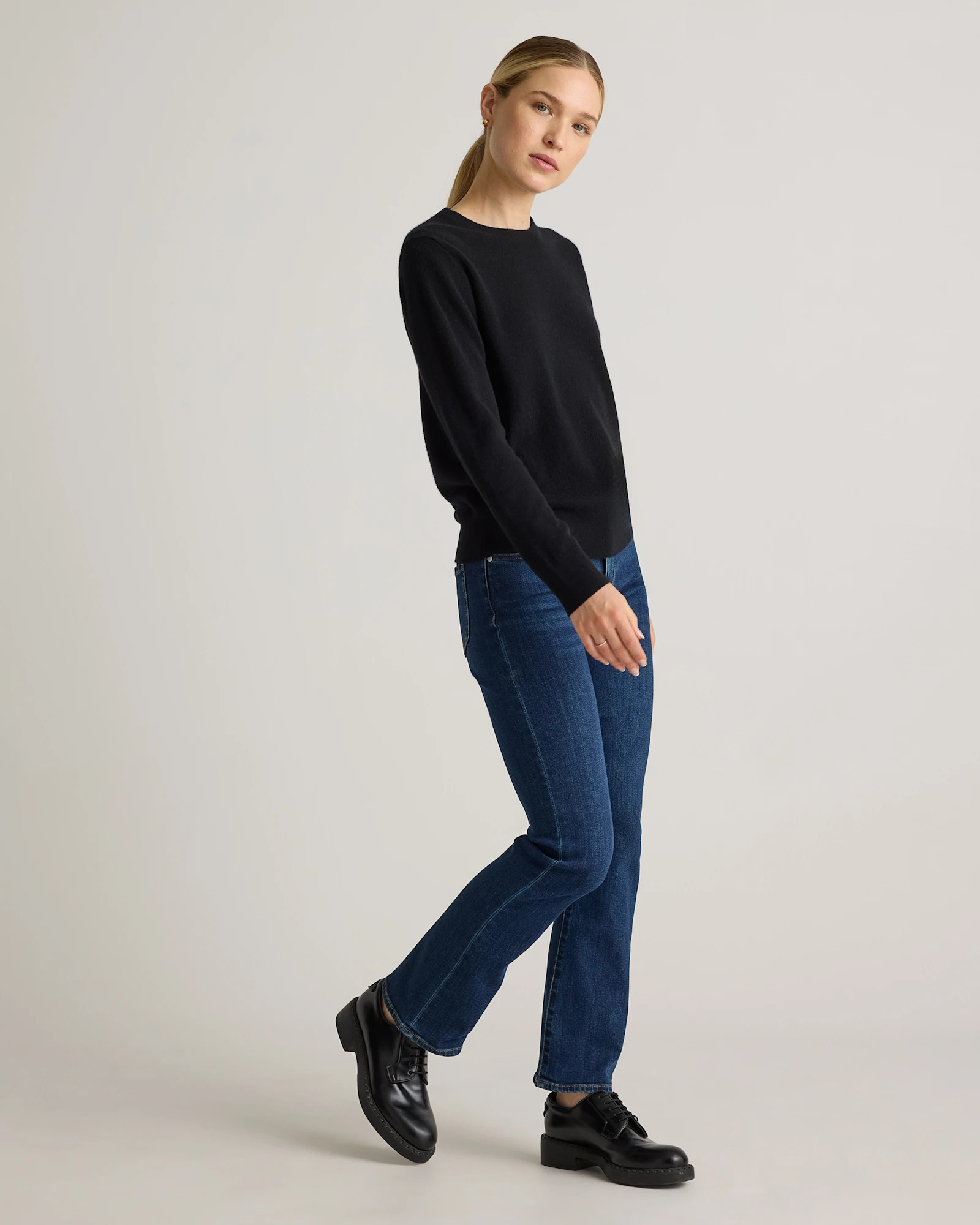Mongolian Cashmere Crewneck Sweater | Quince