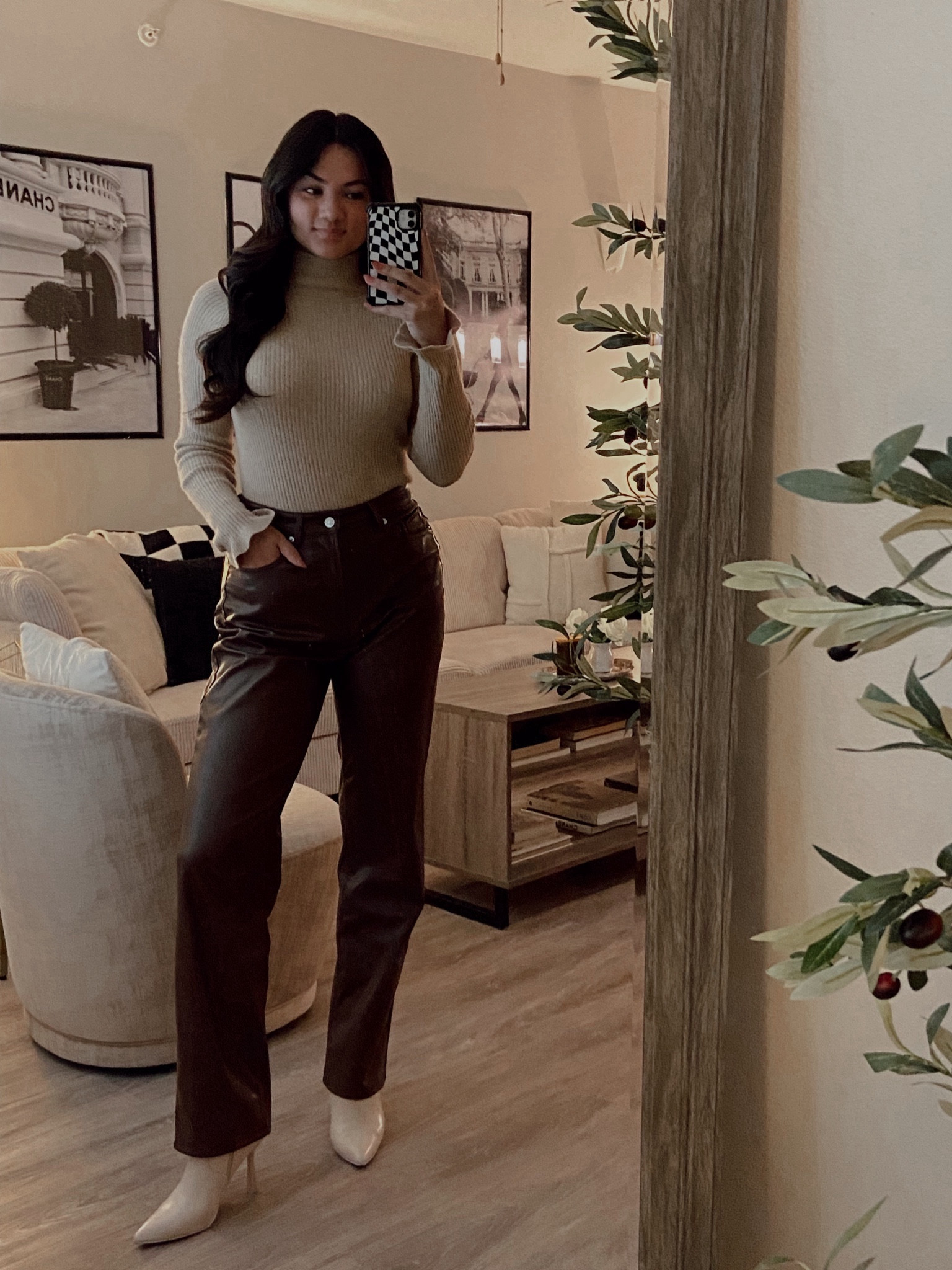 starting off the new year with a neutral work outfit! this sweater was thrifted, but I found some good alternatives 🤎

#LTKSeasonal #LTKstyletip #LTKworkwear