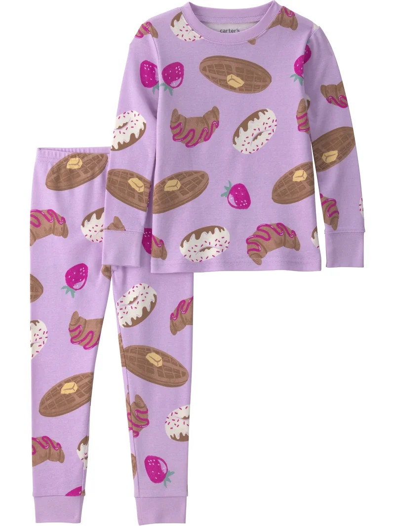 Carter's Child of Mine Baby and Toddler Pajama Set, 2-Piece, Sizes 12M-5T | Walmart (US)