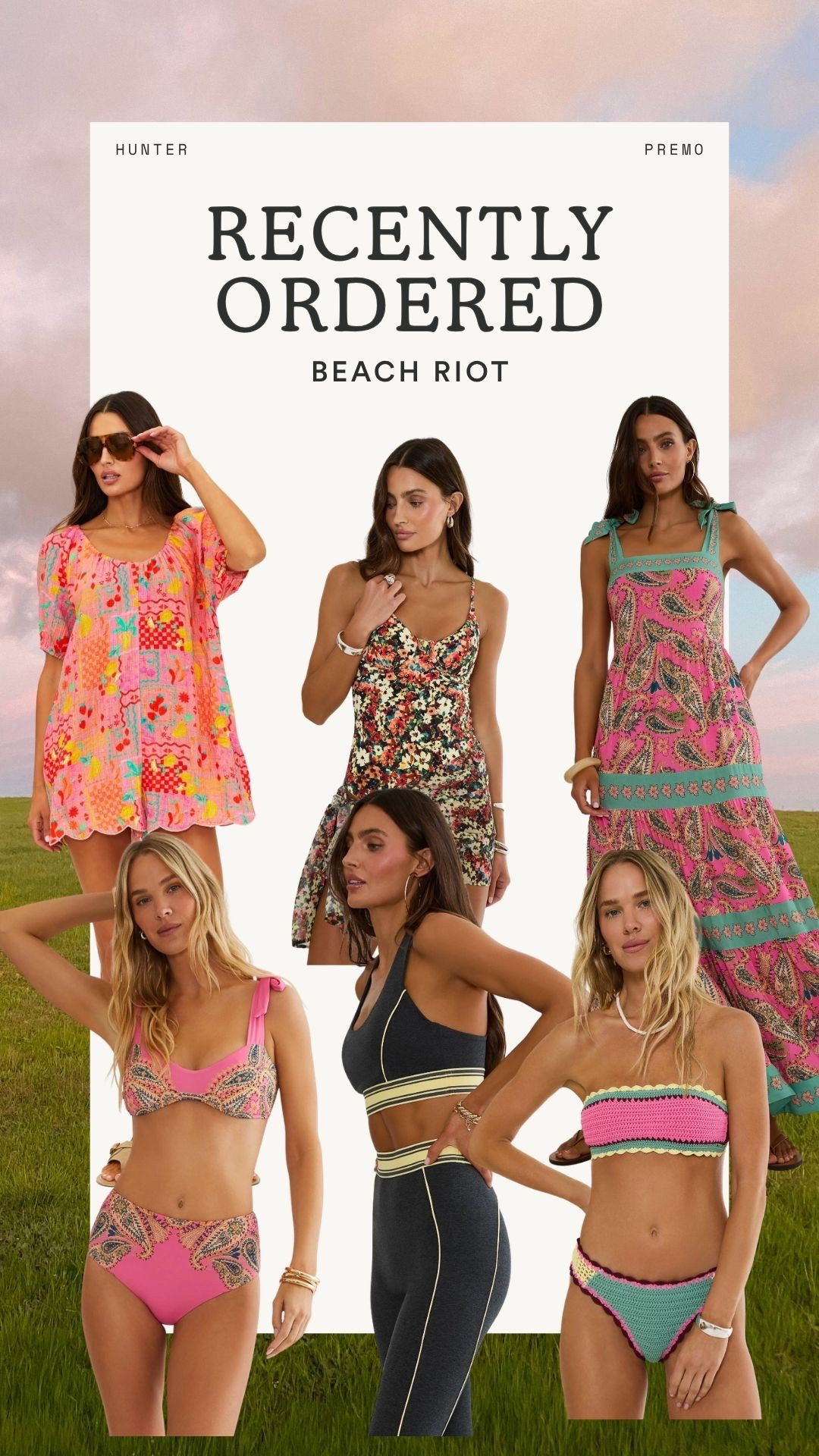 What I'm packing for the beach from Beach Riot! 

 