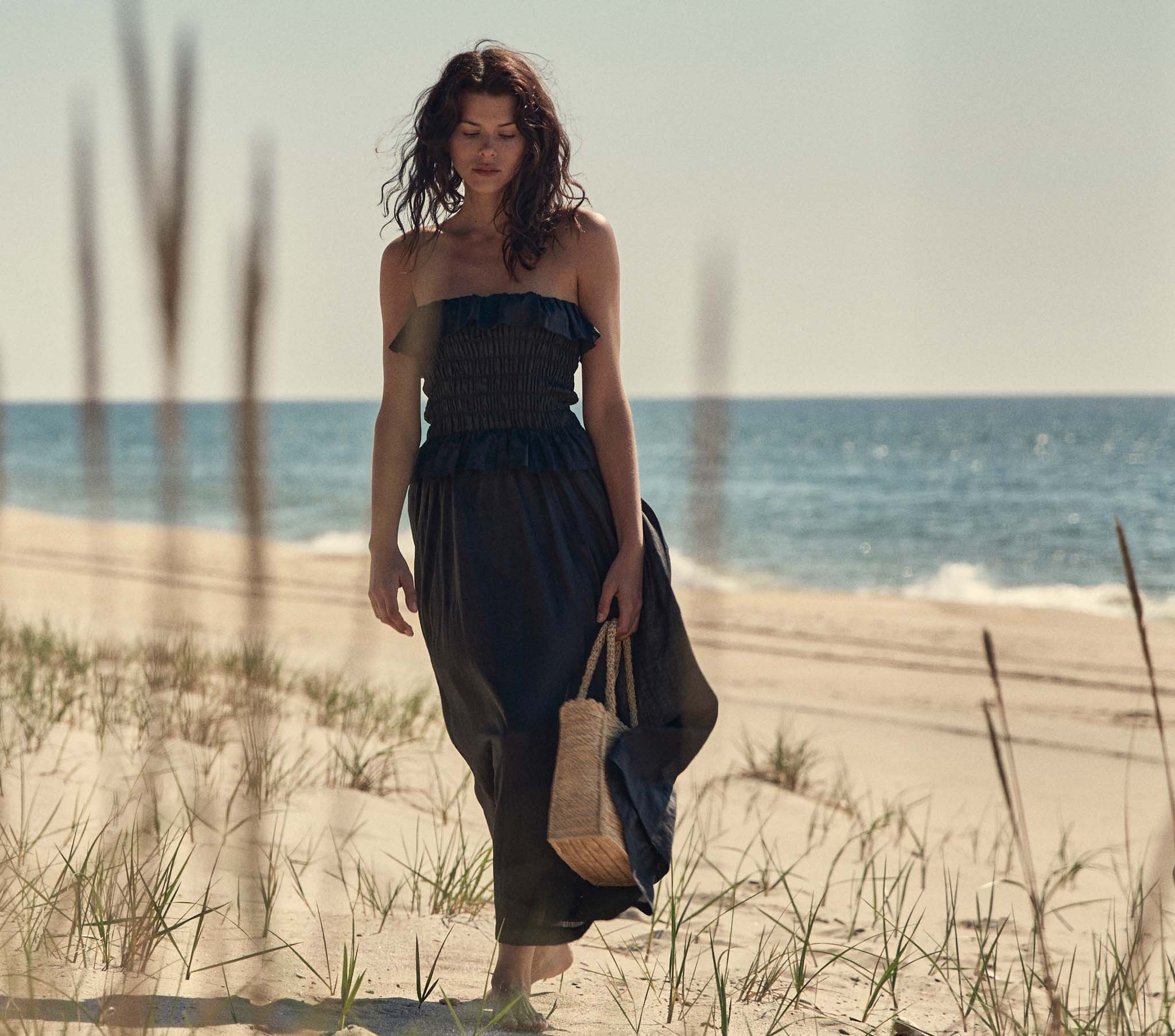 Asteria Dress - Black | DÔEN | DOEN