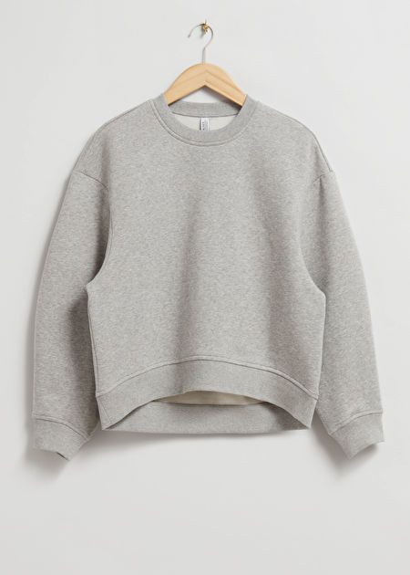 Oversized Sweatshirt - Grey Melange - & Other Stories GB | & Other Stories (EU + UK)